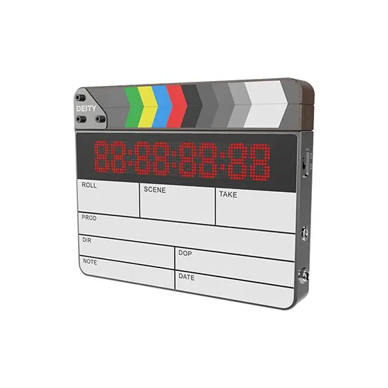 Deity timecode slate