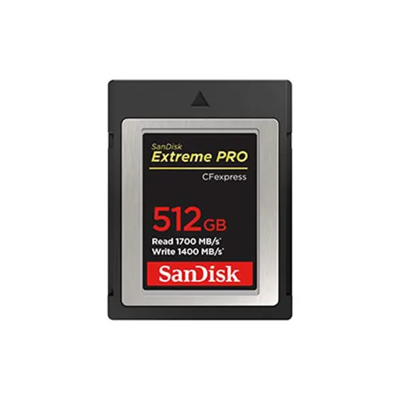 SanDisk CFexpress type B 512 GB